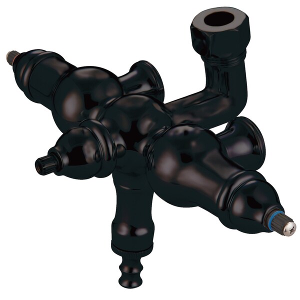 Vintage Down Spout Faucet, Oil Rubbed Bronze